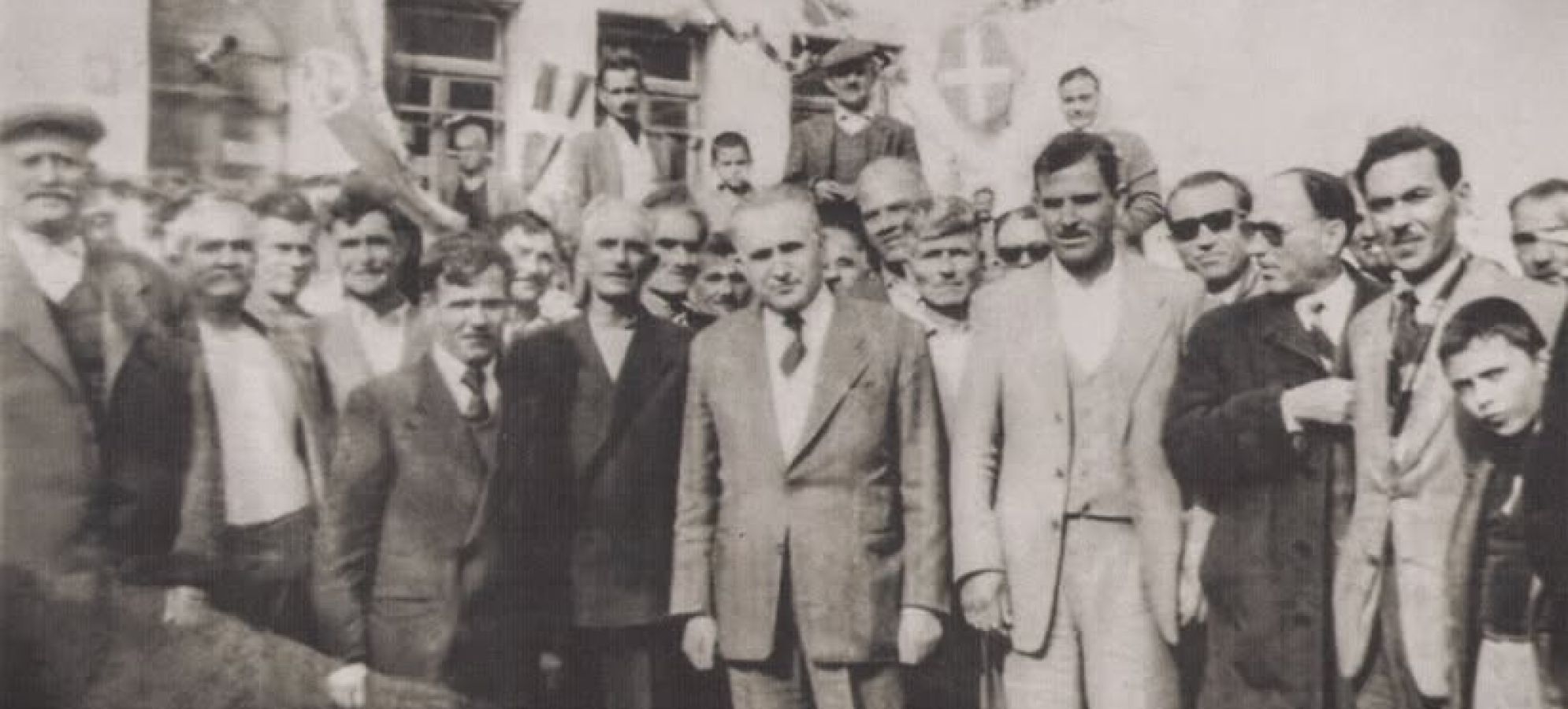 Λαογραφικό Μουσείο Περαχώρας Πανηγυρική τελετή εγκαινίων του δρόμου Περαχώρας – Ασπροκάμπου – Στραβών (17 Απριλίου 1957)